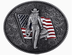 American Cowgirl Belt Buckle Wholesale 1808
