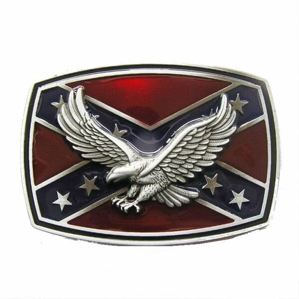 Vintage Rebel Eagle Belt Buckle Wholesale 1489