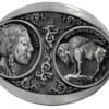Wholesale Buffalo Coin Indian Belt Buckle 1438
