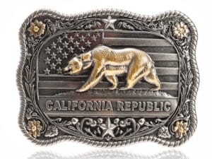 Wholesale California Republic Belt Buckle 1398