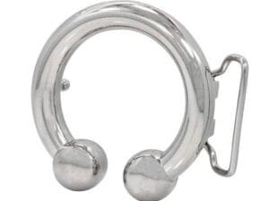 Wholesale Circular Barbell Belt Buckle Polished Piercer Body Piercing 1468