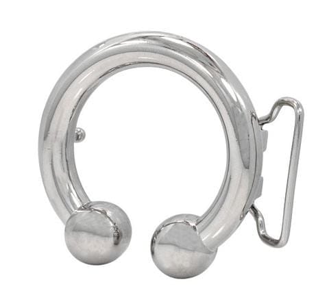Wholesale Circular Barbell Belt Buckle Polished Piercer Body Piercing 1468