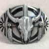 Wholesale longhorn bull cowboy belt buckle 1191