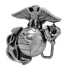 ANTIQUE SILVER Marine Corps Eagle Globe Belt Buckle 1300 ATS