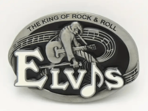 Elvis King Of Rock Belt Buckle Wholesale 1814