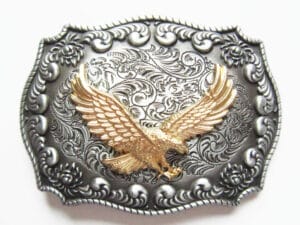 Wholesale Texas Flying Eagle Belt Buckle 1674