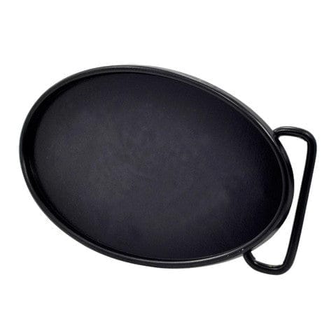 Custom Blank Oval BELT BUCKLE 1163