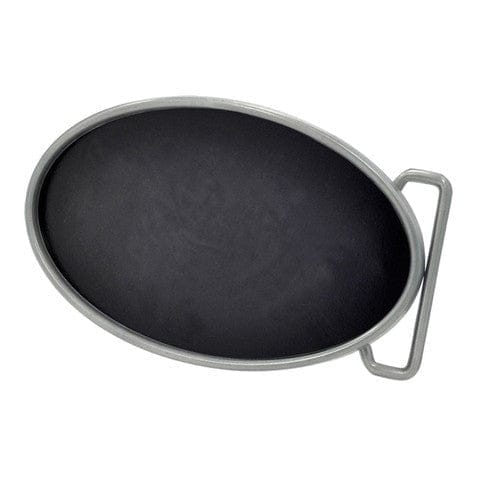 Custom Blank Oval BELT BUCKLE 1163