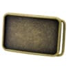 Wholesale Custom Blank Small Rectangle BELT BUCKLE 1162