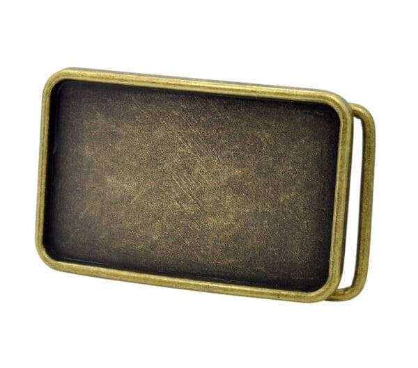 Wholesale Custom Blank Small Rectangle BELT BUCKLE 1162