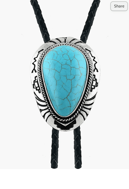 Turquoise Western Bolo Tie Wholesale BT078