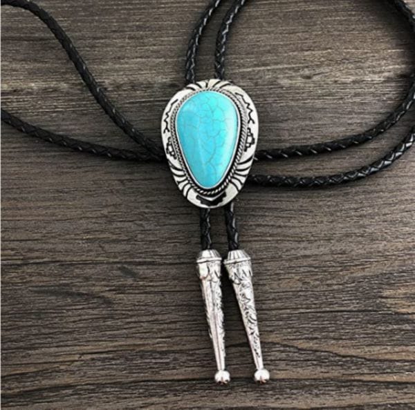 Turquoise Western Bolo Tie Wholesale BT078