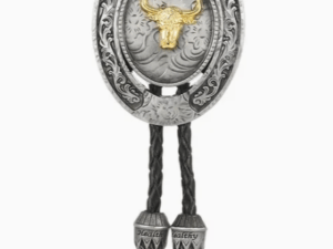 Western Cowboy Long Horn Bull Bolo tie Wholesale BT078