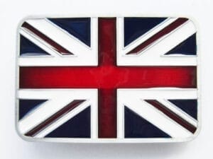 UK Union Jack Belt Buckle Wholesale 1662