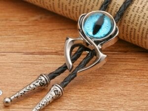 Western Cowboy Bolo Tie Rodeo Necktie Leather Cord Pendant Necklace BT126