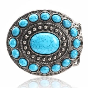 Wholesale Turquoise Belt Buckle 1368