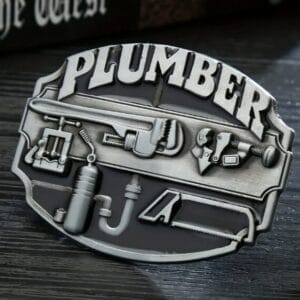Wholesale PLUMBER Belt Buckle 1361
