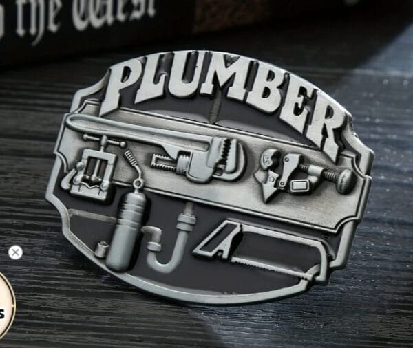 Wholesale PLUMBER Belt Buckle 1361