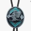 Western Cowboy Bolo Tie Rodeo Necktie Leather Cord Pendant Necklace BT125
