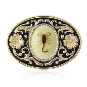 Real Scorpion Belt Buckle 1827